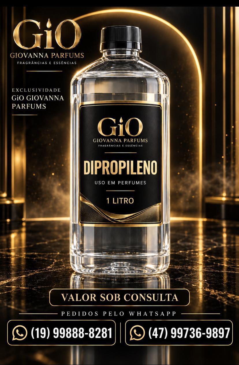 Dipropileno para perfumes, 1 litro, da Gio Giovanna Parfums